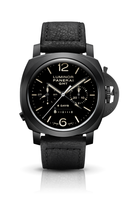 Panerai Luminor 1950 Chrono Monopulsante 8 Days GMT Ceramica PAM00317 Watch