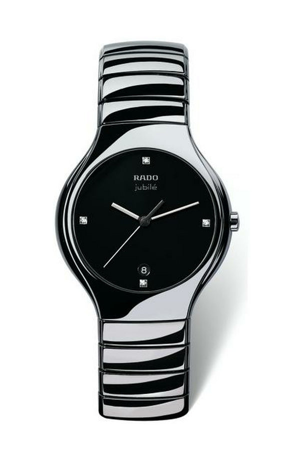 Rado True Jubile Quartz Gent L Platinum R27654742 Watch