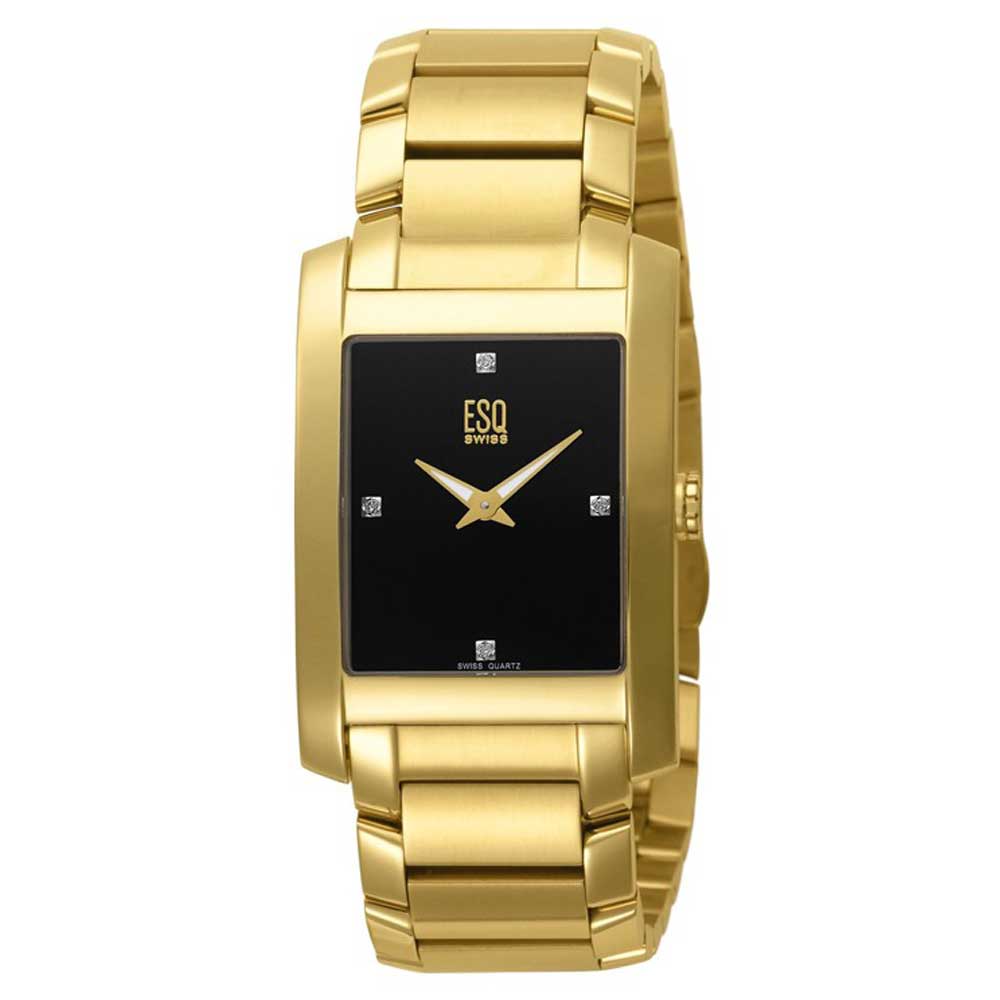 ESQ ESQ Men s 07301300 Venture Diamond Accented Gold Tone Watch