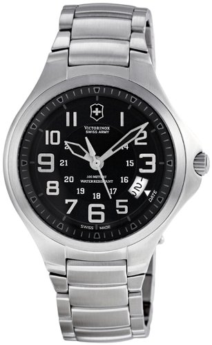 Victorinox Swiss Army - Victorinox Swiss Army Base Camp Black Dial ...