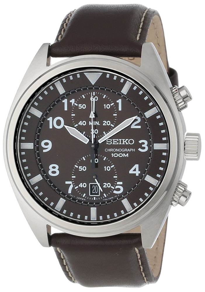 Seiko Seiko Stainless Steel Chronograph SNN241 Men s Watch